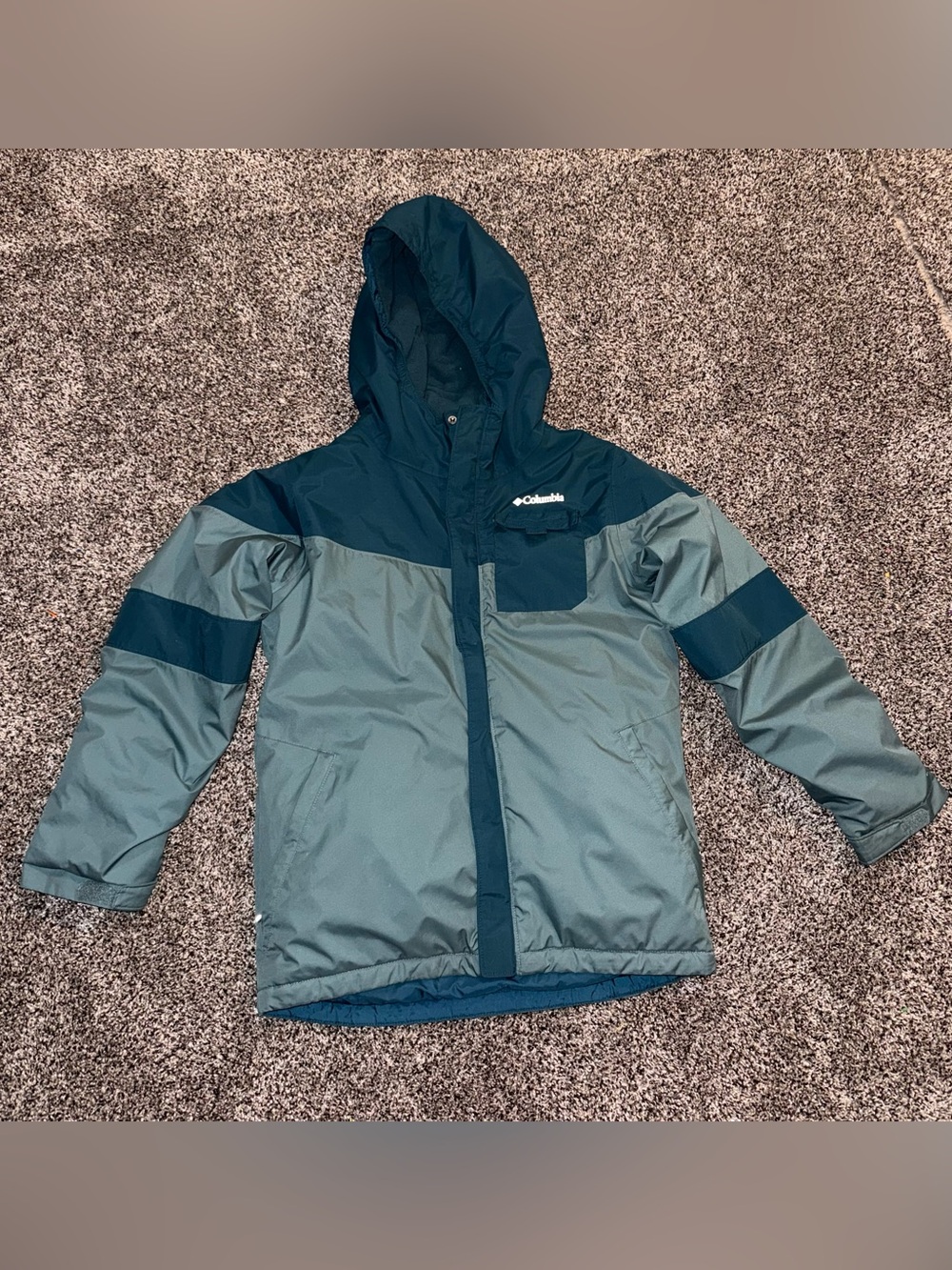Columbia boys Large 14/16 Omni Heat winter coat